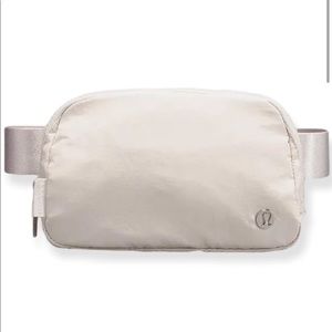 Lululemon white opal everywhere belt bag